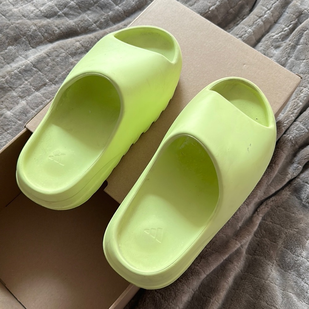 Yeezy Slide Glow Green US 7
